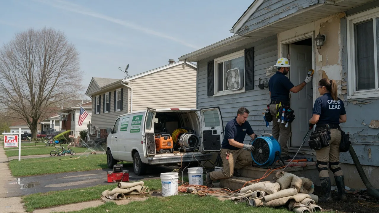 Flood Cleanup in Hillsboro, KS near me