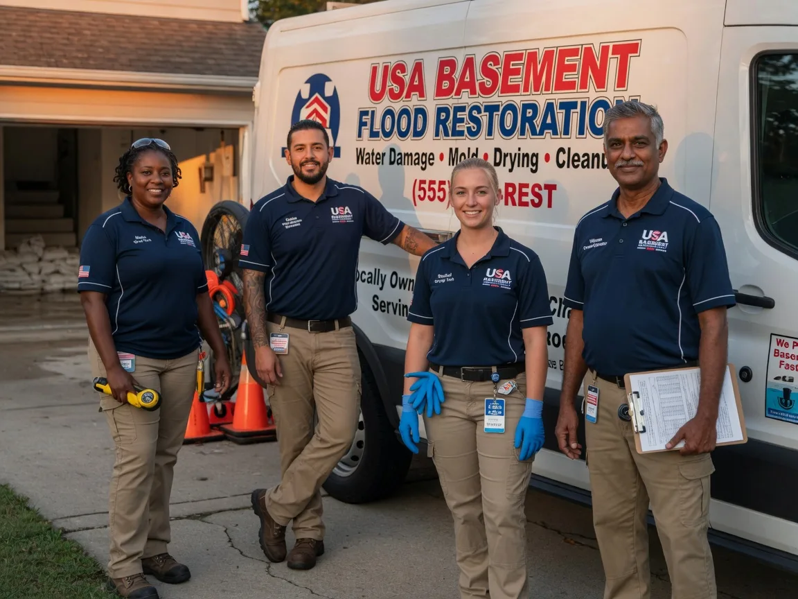 Basement Flood Cleanup company in Hillsboro, KS